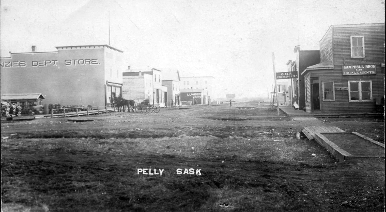Historical photos photographs of Pelly Saskatchewan