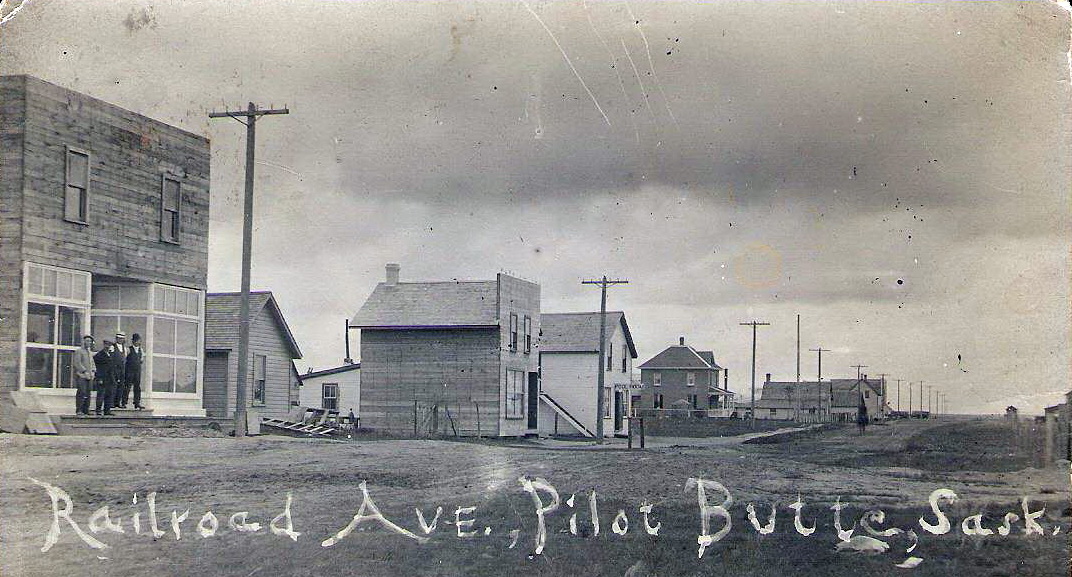 Historical photos photographs of Pilot Butte Saskatchewan