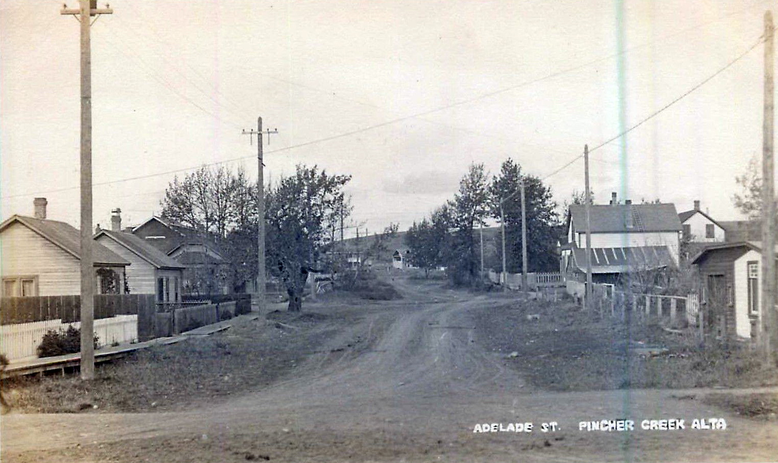 Historical photos photographs of Pincher Creek Alberta
