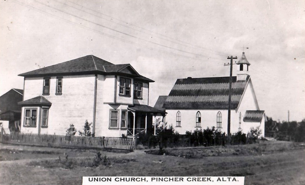 Historical photos photographs of Pincher Creek Alberta