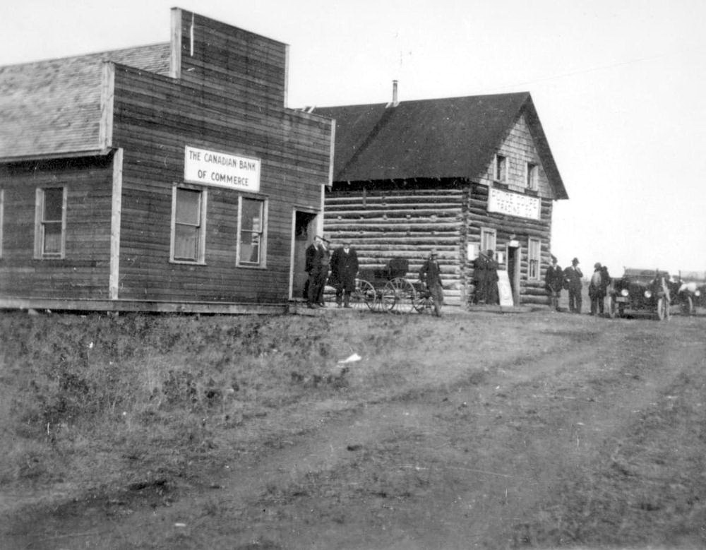 Historical photos photographs of Pouce Coupe British Columbia