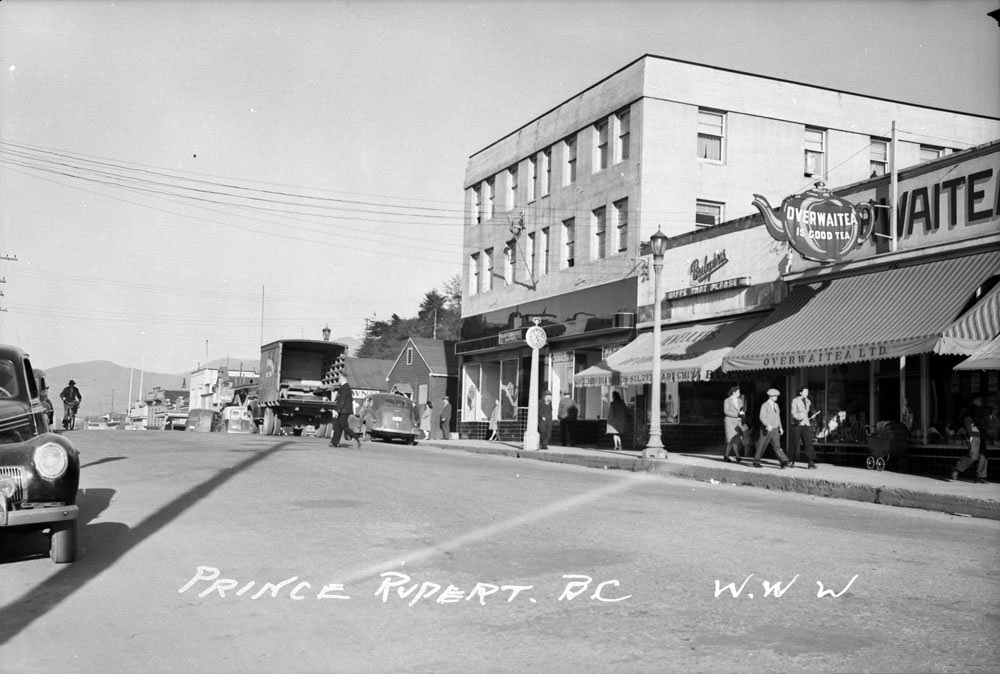 Historical photos photographs of Prince Rupert British Columbia