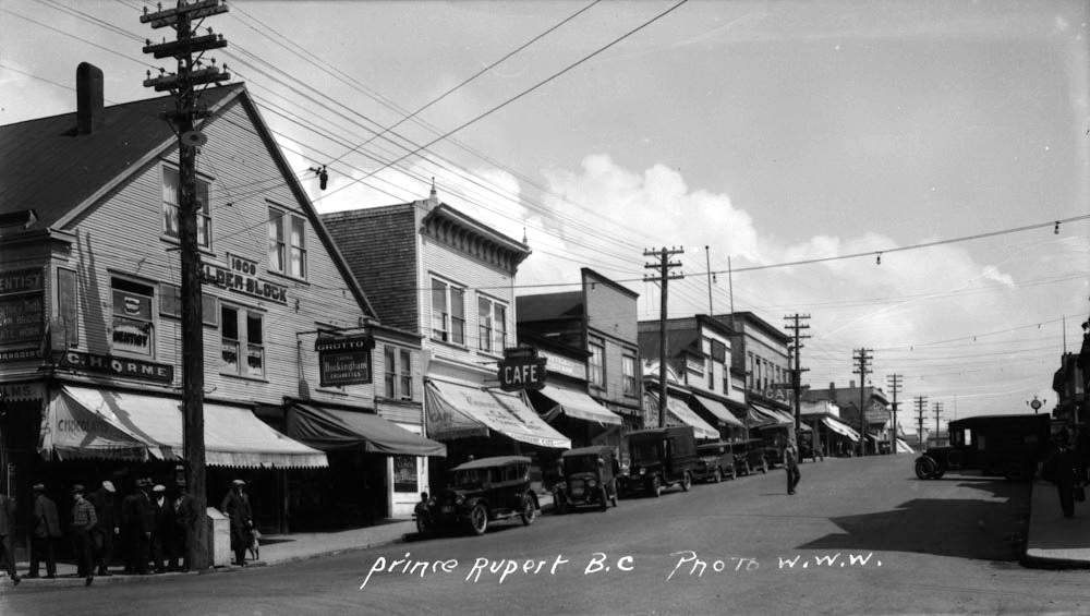 Historical photos photographs of Prince Rupert British Columbia