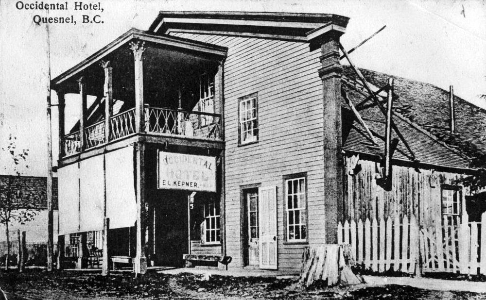 Historical photos photographs of Quesnel British Columbia