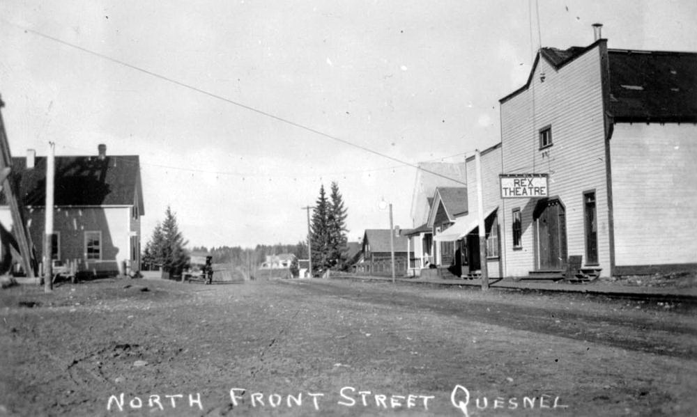 Historical photos photographs of Quesnel British Columbia