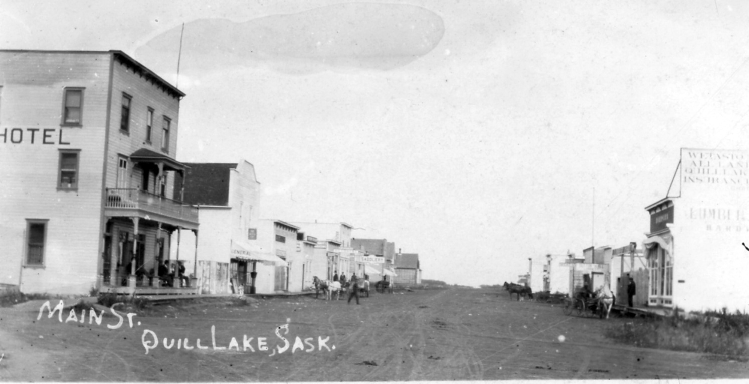 Historical photos photographs of Quill Lake Saskatchewan