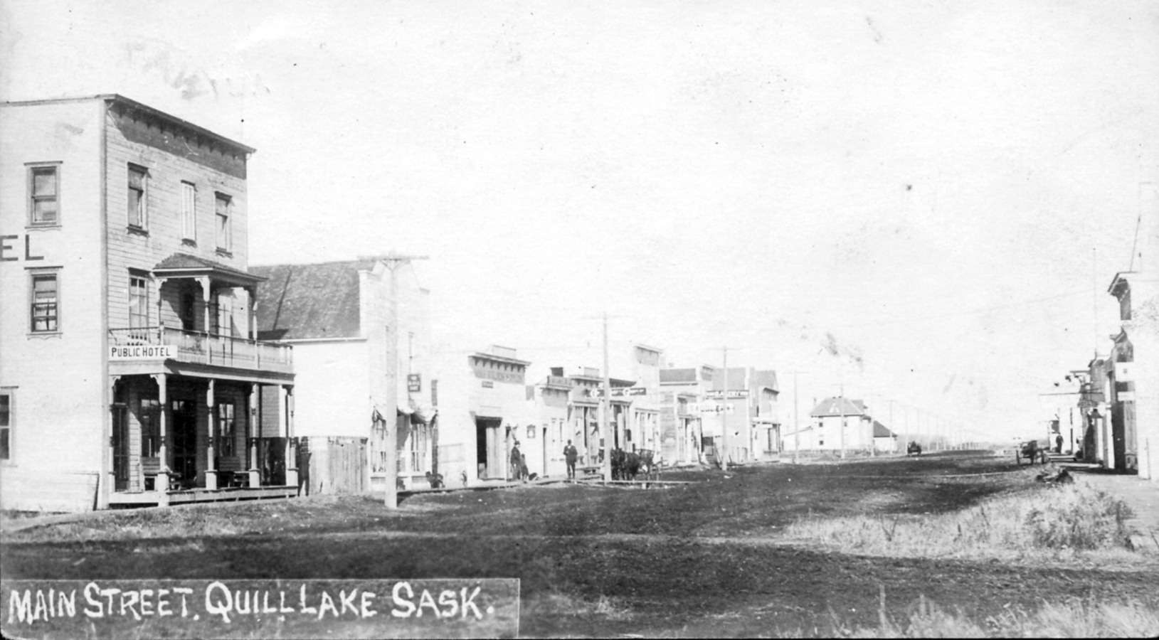 Historical photos photographs of Quill Lake Saskatchewan
