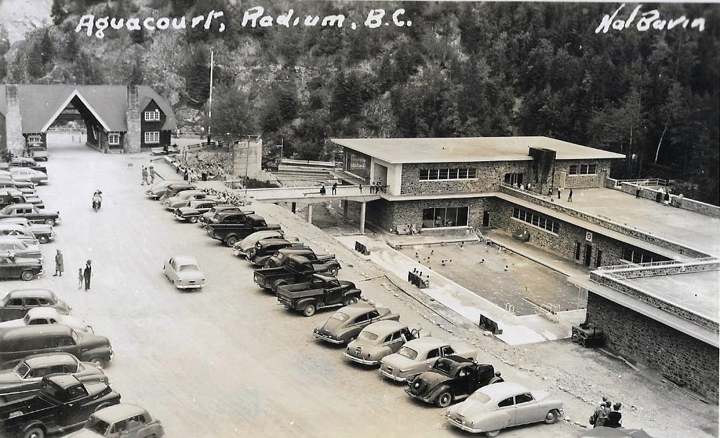 Historical photos photographs of Radium British Columbia