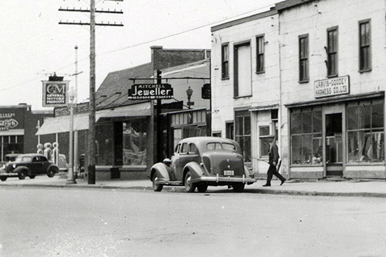 Historical photos photographs of Red Deer Alberta