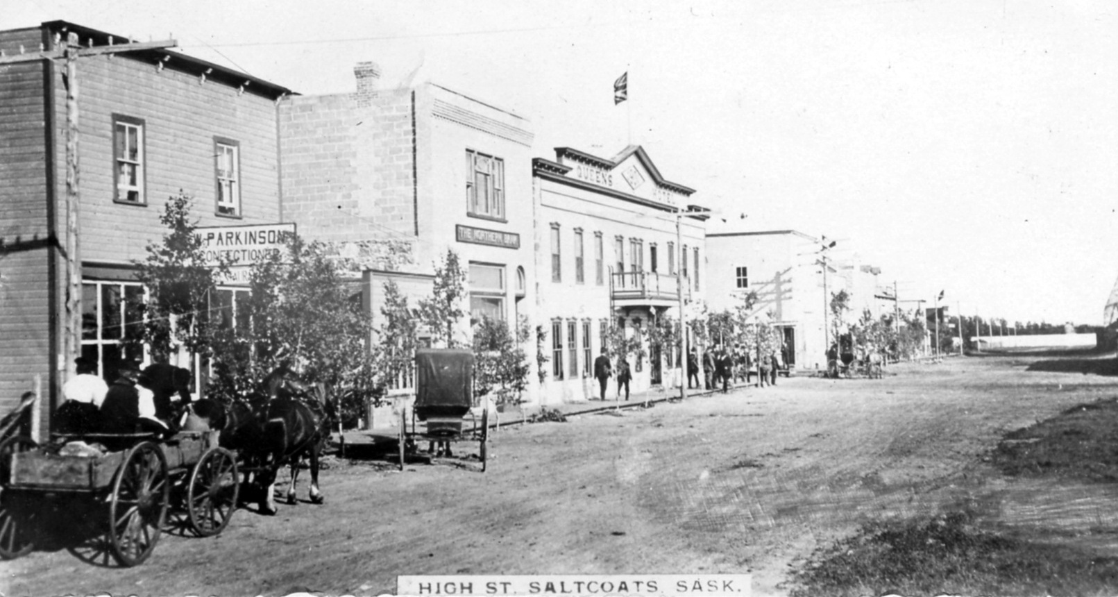 Historical photos photographs of Saltcoats Saskatchewan