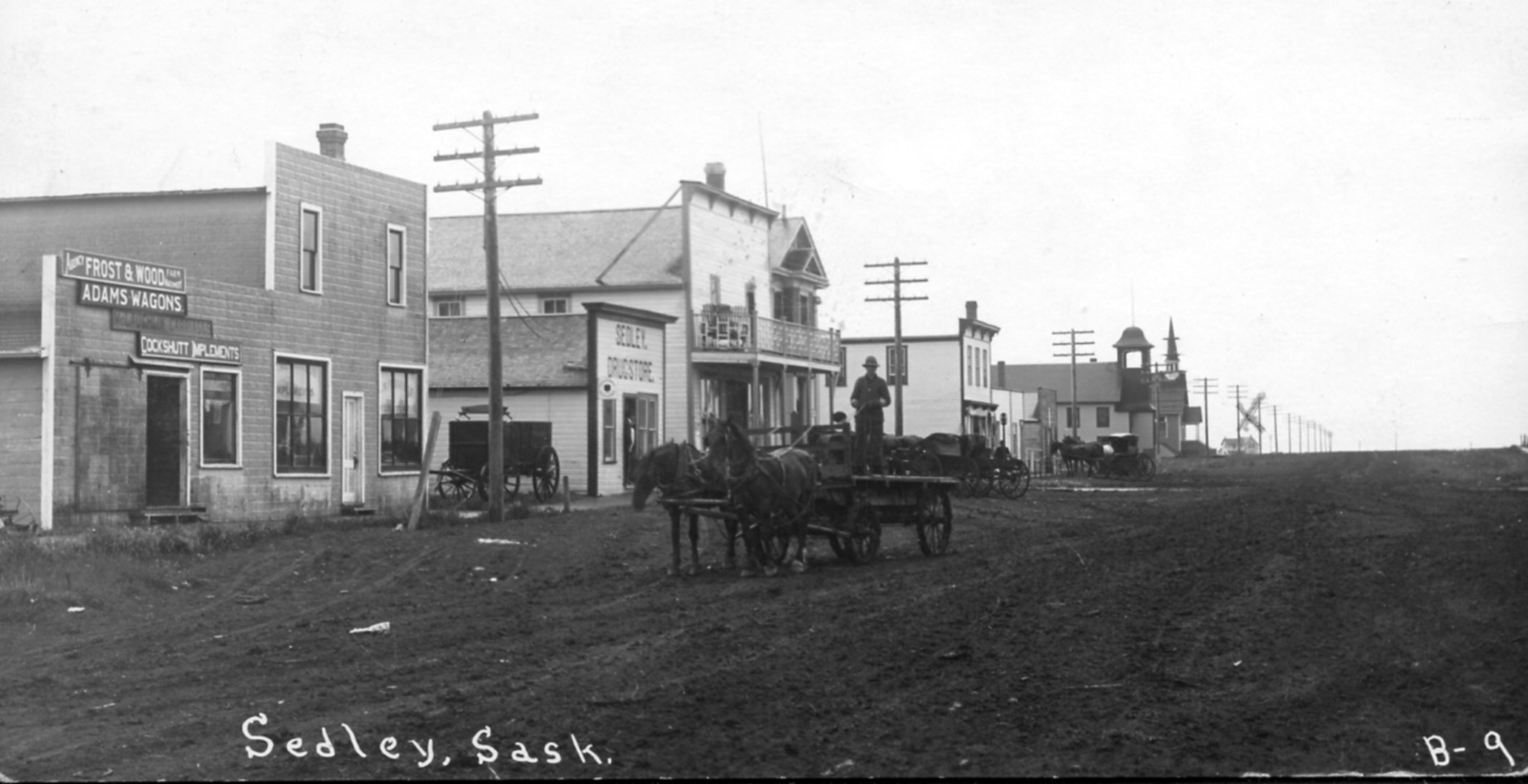 Historical photos photographs of Sedley Saskatchewan