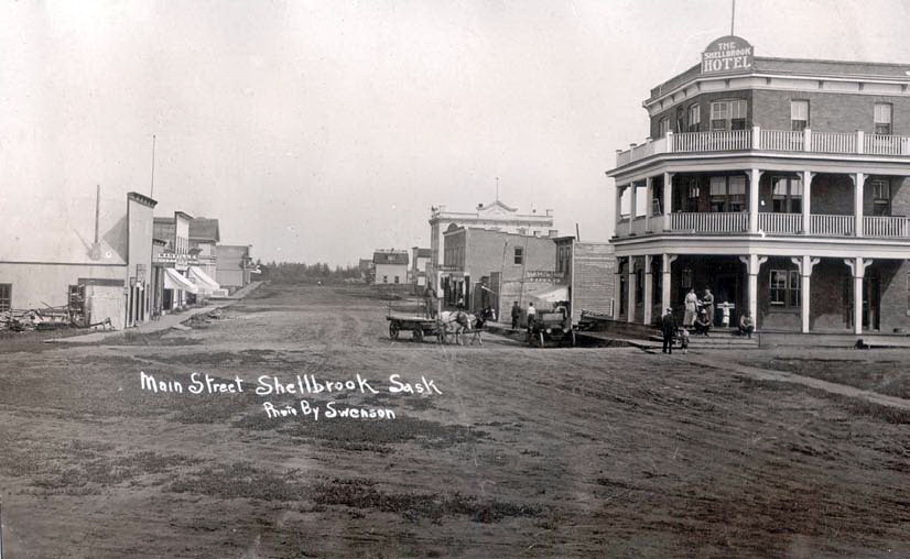 Historical photos photographs of Shellbrook Saskatchewan