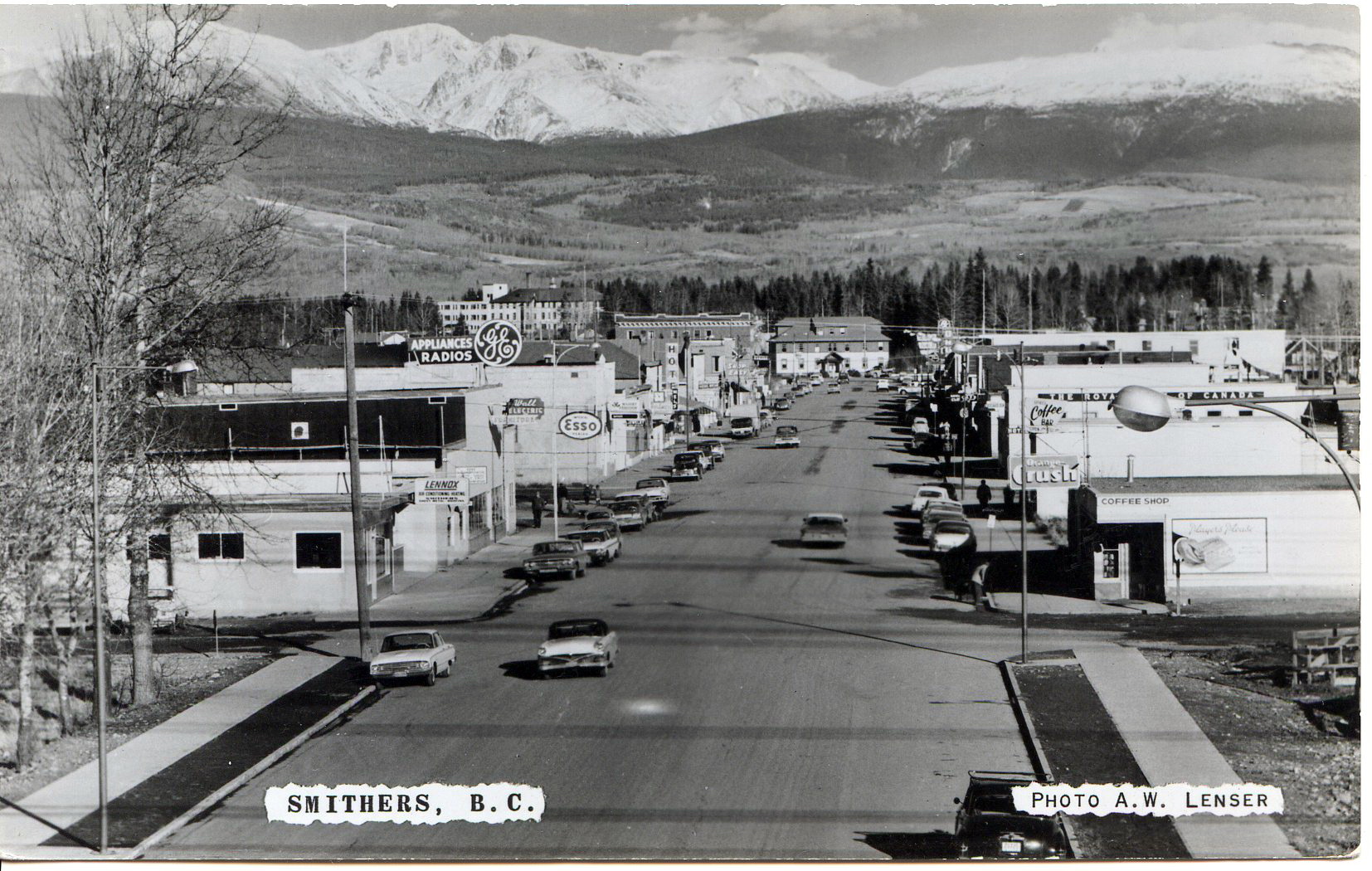 Historical photos photographs of Smithers British Columbia