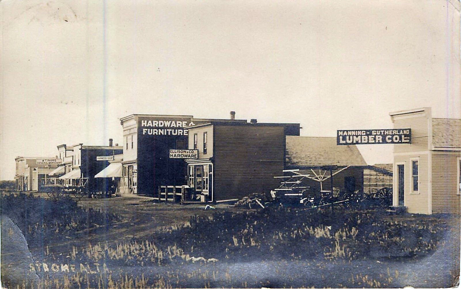 Historical photos photographs of Strome Alberta