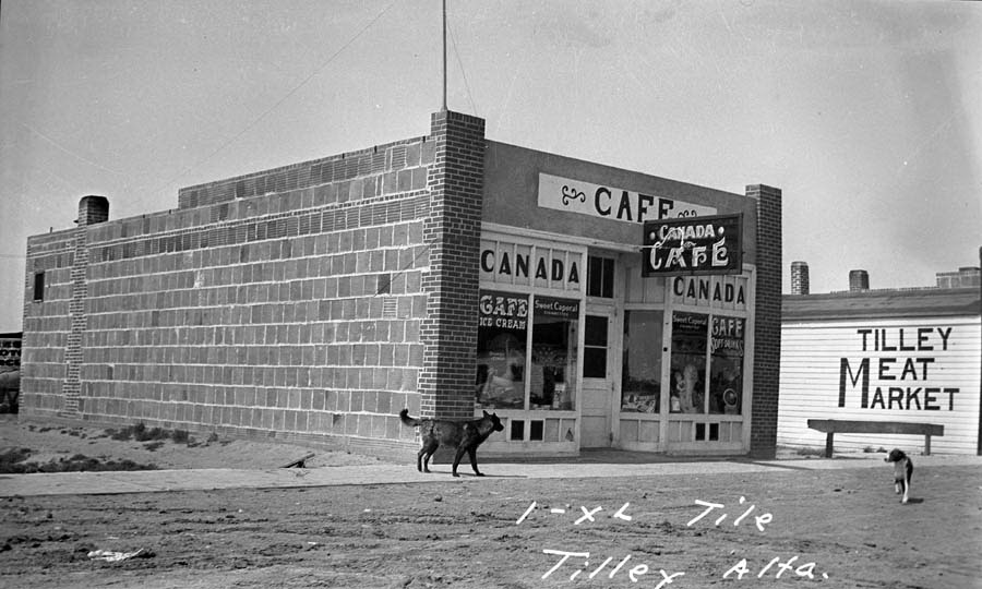 Historical photos photographs of Tilley Alberta
