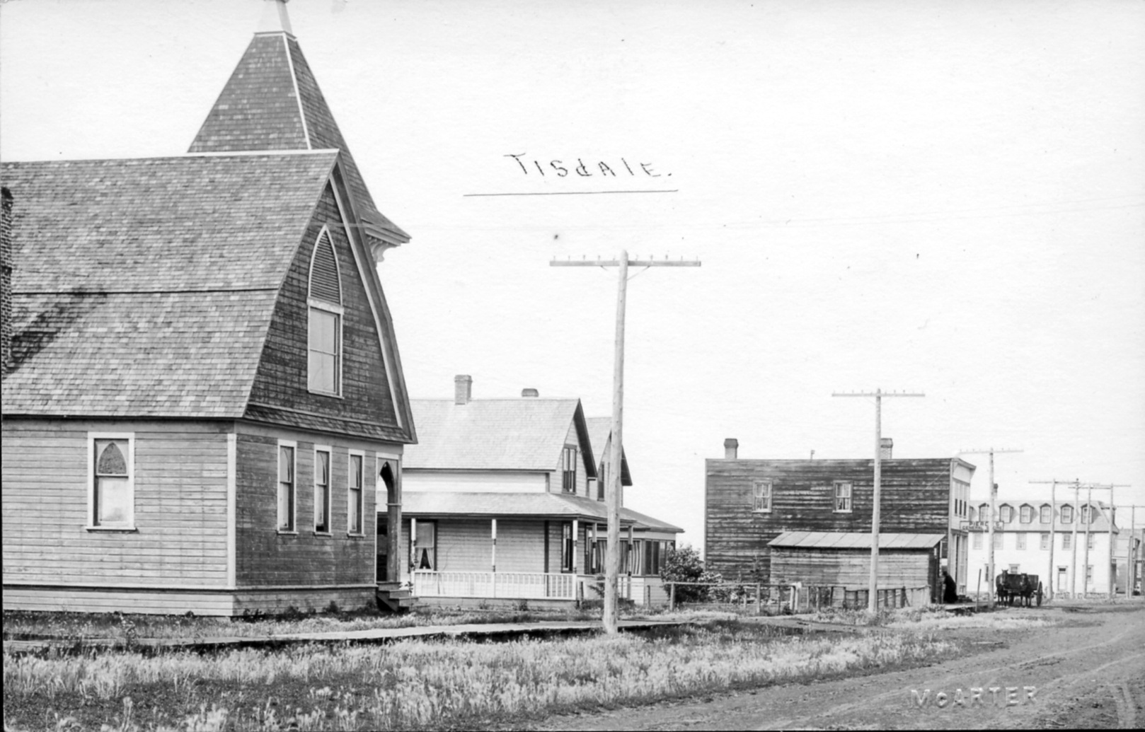 Historical photos photographs of Tisdale Saskatchewan
