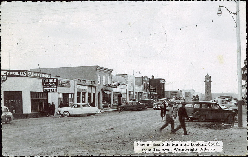 Historical photos photographs of Wainwright Alberta
