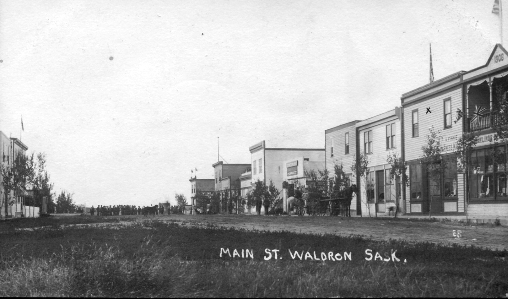 Historical photos photographs of Waldron Saskatchewan