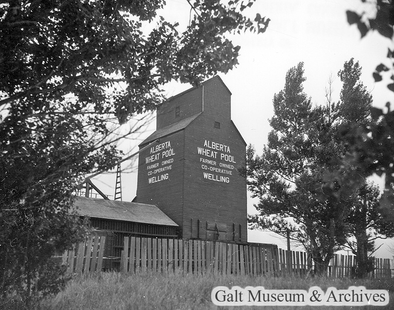 Historical photos photographs of Welling Alberta