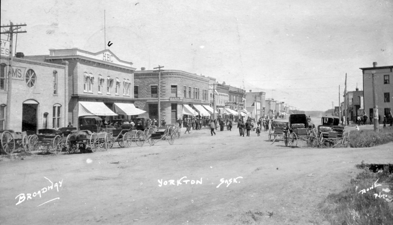 Historical photos photographs of Yorkton Saskatchewan