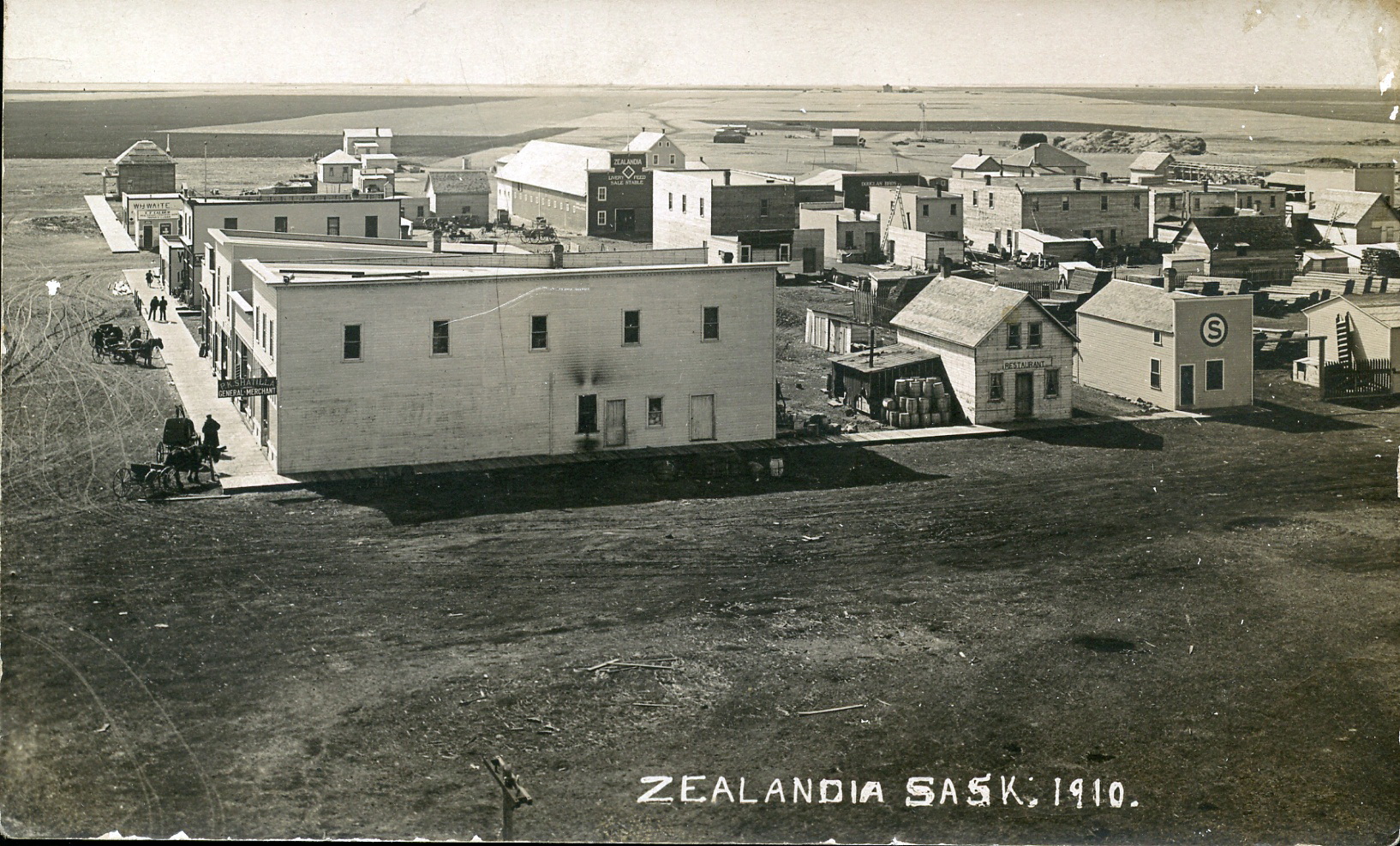 Historical photos photographs of Zealandia Saskatchewan