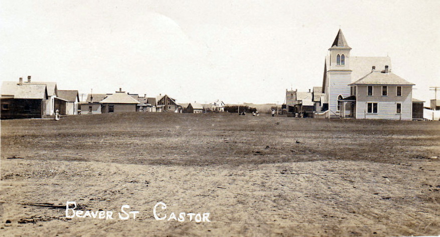 Historical photos photographs of Castor Alberta