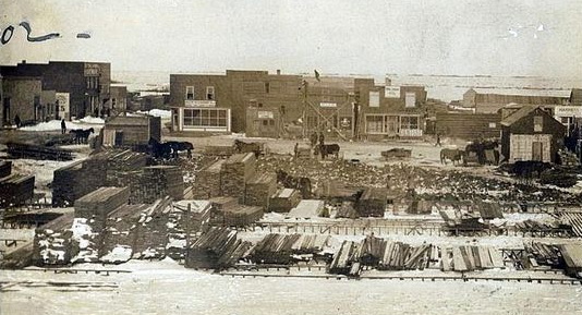Historical photos photographs of Castor Alberta