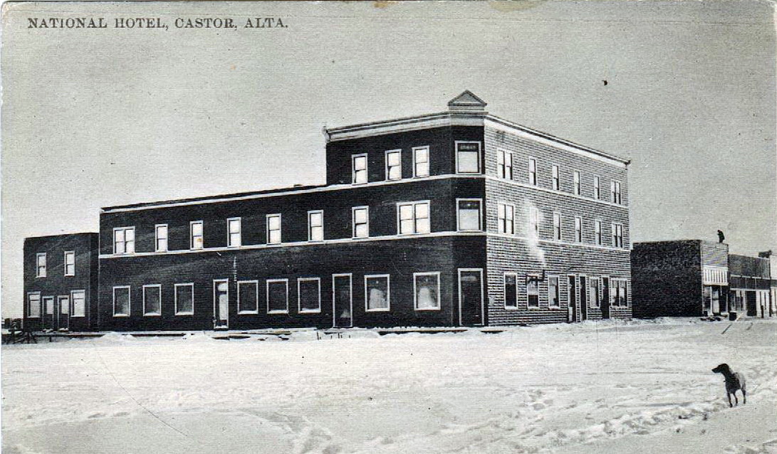 Historical photos photographs of Castor Alberta