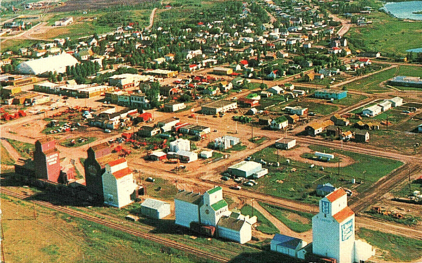 Historical photos photographs of Castor Alberta