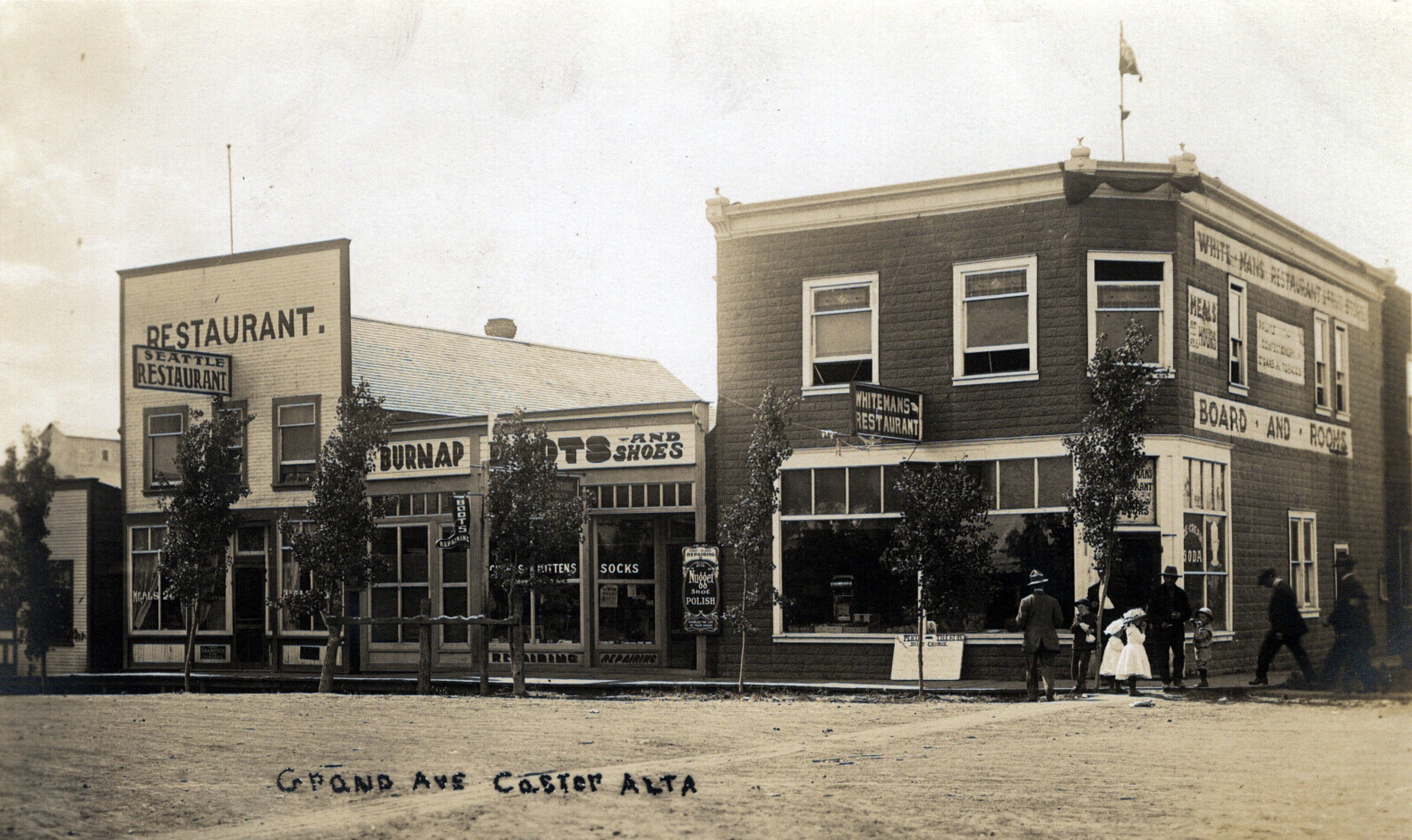 Historical photos photographs of Castor Alberta